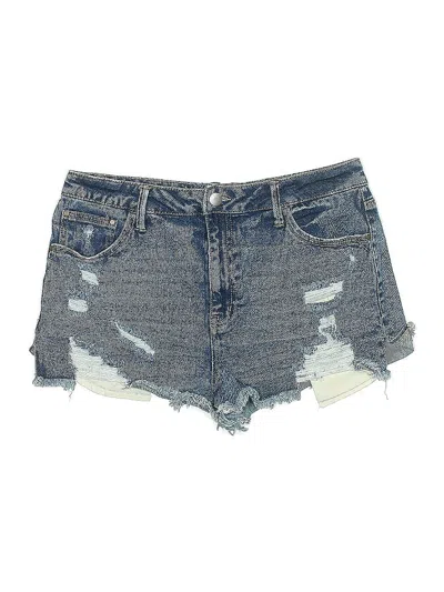 Pre-owned Altar'd State Denim Shorts In Blue