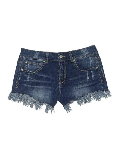 Pre-owned Altar'd State Denim Shorts In Blue