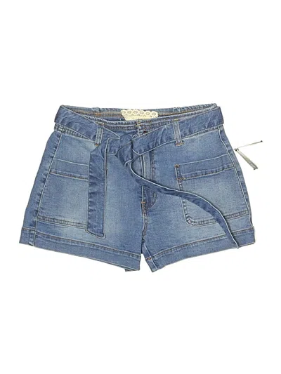 Pre-owned Altar'd State Denim Shorts In Blue