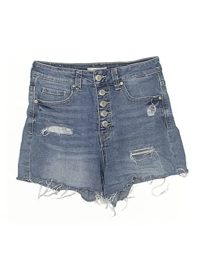 Pre-owned Altar'd State Denim Shorts In Blue