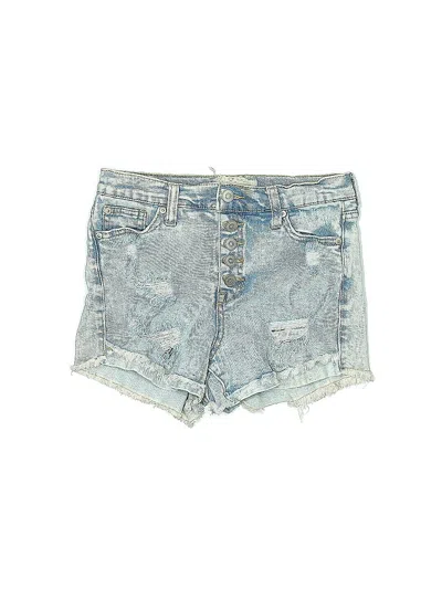 Pre-owned Altar'd State Denim Shorts In Blue