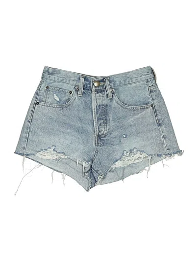 Pre-owned Altar'd State Denim Shorts In Blue