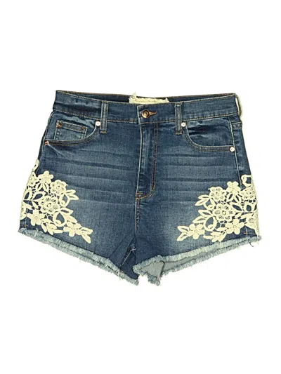 Pre-owned Altar'd State Denim Shorts In Blue