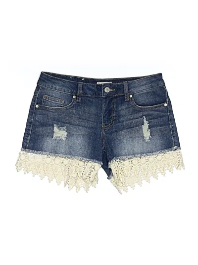 Pre-owned Altar'd State Denim Shorts In Blue