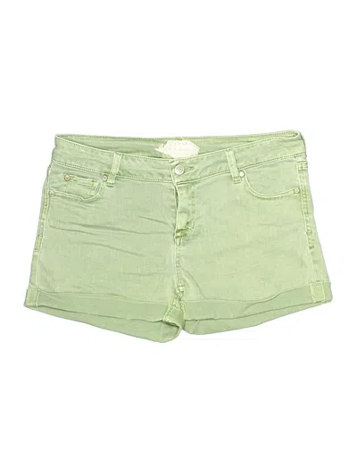 Pre-owned Altar'd State Denim Shorts In Green