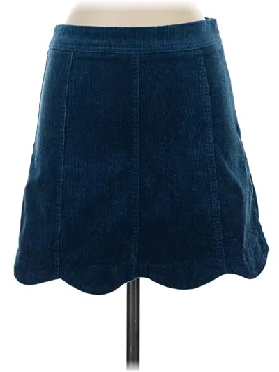 Pre-owned Altar'd State Denim Skirt In Blue