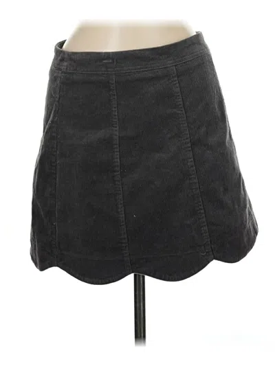 Pre-owned Altar'd State Denim Skirt In Gray