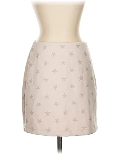 Pre-owned Altar'd State Formal Skirt In Brown