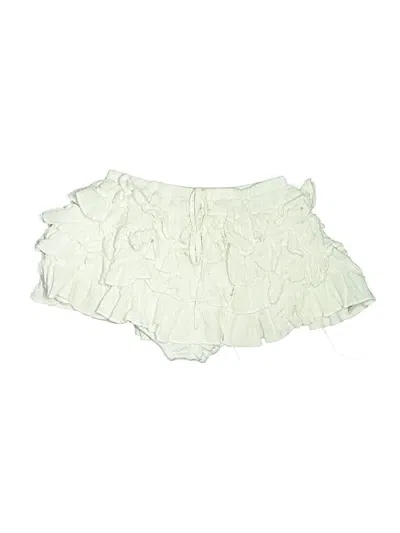 Pre-owned Altar'd State Formal Skirt In Ivory