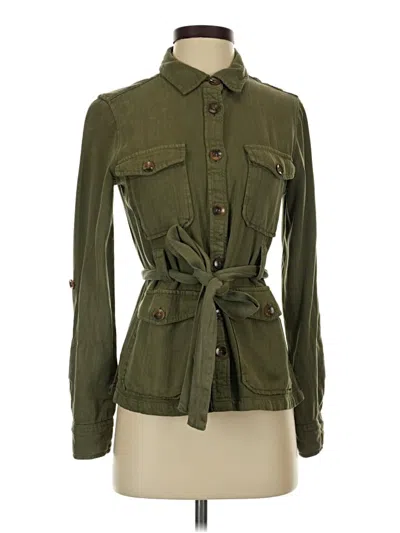 Pre-owned Altar'd State Jacket In Green