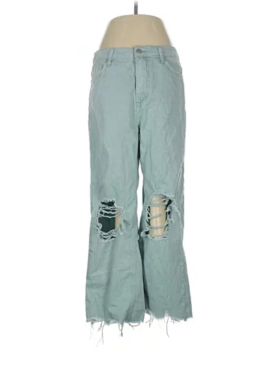 Pre-owned Altar'd State Jeans In Green