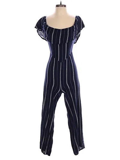 Pre-owned Altar'd State Jumpsuit In Blue