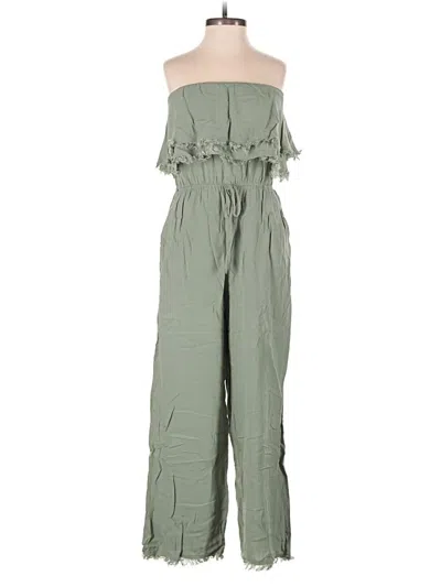 Pre-owned Altar'd State Jumpsuit In Green