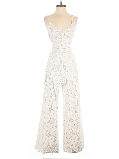 Pre-owned Altar'd State Jumpsuit In Ivory