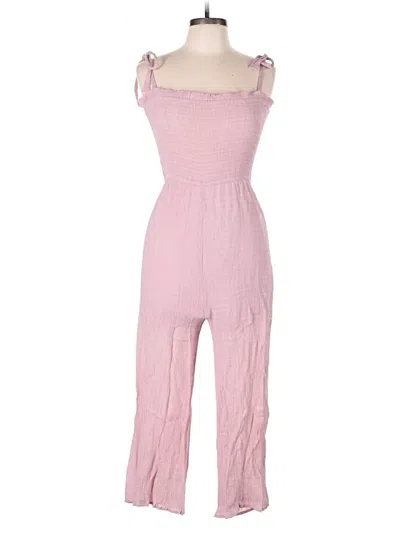 Pre-owned Altar'd State Jumpsuit In Pink