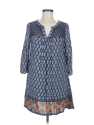 Pre-owned Altar'd State Kimono In Blue