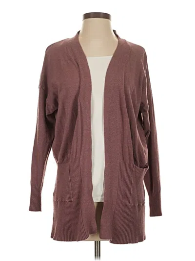 Pre-owned Altar'd State Kimono In Burgundy