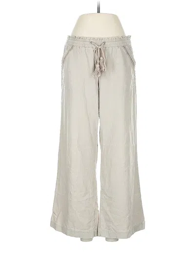 Pre-owned Altar'd State Linen Pants In Gray