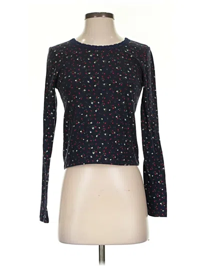 Pre-owned Altar'd State Long Sleeve T-shirt In Black