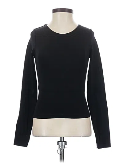 Pre-owned Altar'd State Long Sleeve T-shirt In Black