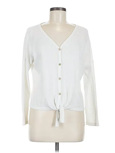 Pre-owned Altar'd State Long Sleeve T-shirt In Ivory