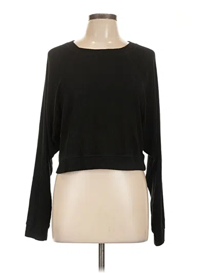 Pre-owned Altar'd State Pullover Sweater In Black