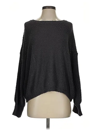 Pre-owned Altar'd State Pullover Sweater In Black