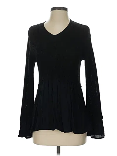 Pre-owned Altar'd State Pullover Sweater In Black