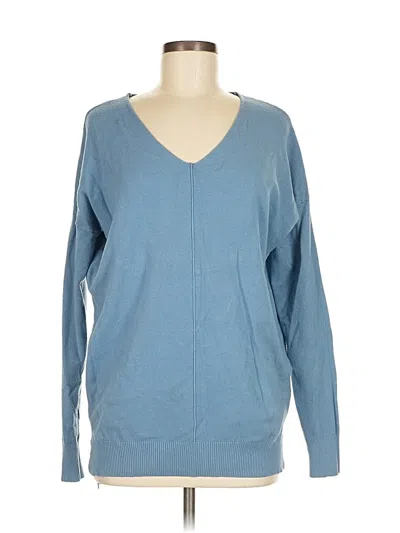 Pre-owned Altar'd State Pullover Sweater In Blue