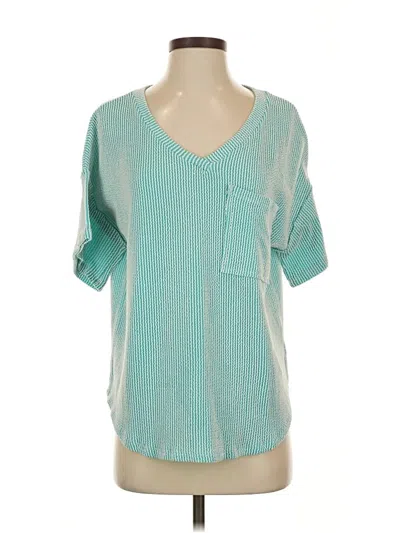 Pre-owned Altar'd State Pullover Sweater In Blue