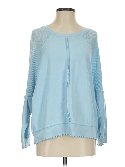 Pre-owned Altar'd State Pullover Sweater In Blue