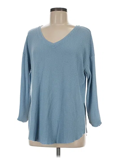 Pre-owned Altar'd State Pullover Sweater In Blue