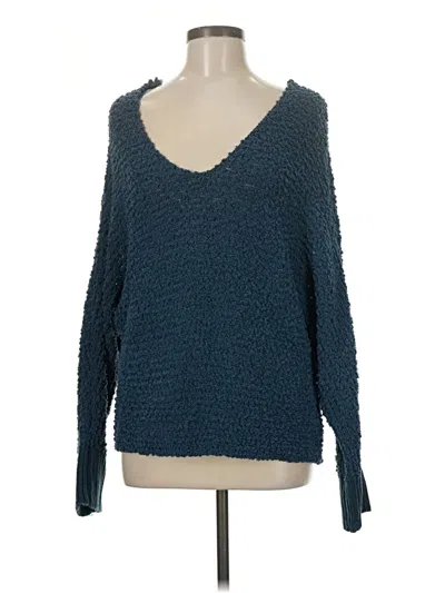 Pre-owned Altar'd State Pullover Sweater In Blue