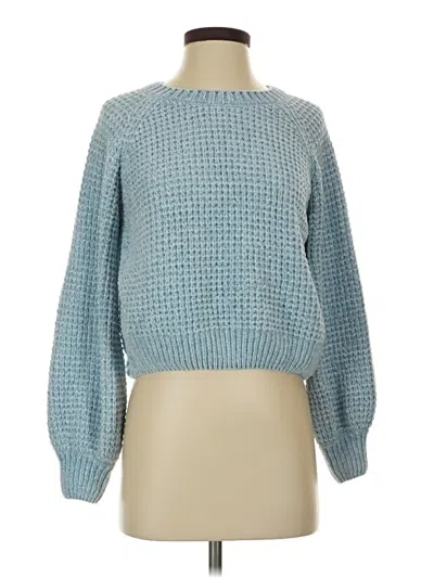 Pre-owned Altar'd State Pullover Sweater In Blue