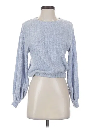 Pre-owned Altar'd State Pullover Sweater In Blue