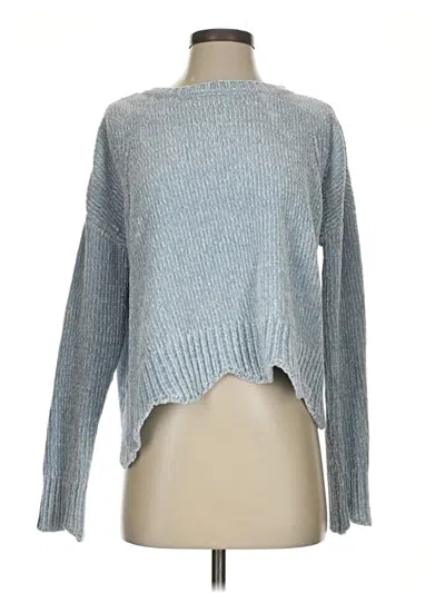 Pre-owned Altar'd State Pullover Sweater In Blue