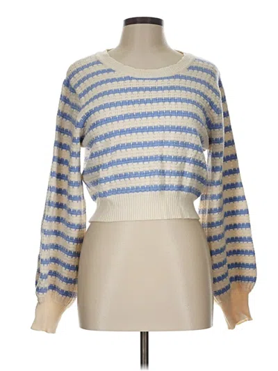 Pre-owned Altar'd State Pullover Sweater In Blue