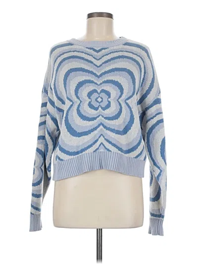 Pre-owned Altar'd State Pullover Sweater In Blue