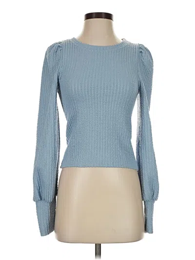 Pre-owned Altar'd State Pullover Sweater In Blue