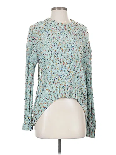 Pre-owned Altar'd State Pullover Sweater In Blue