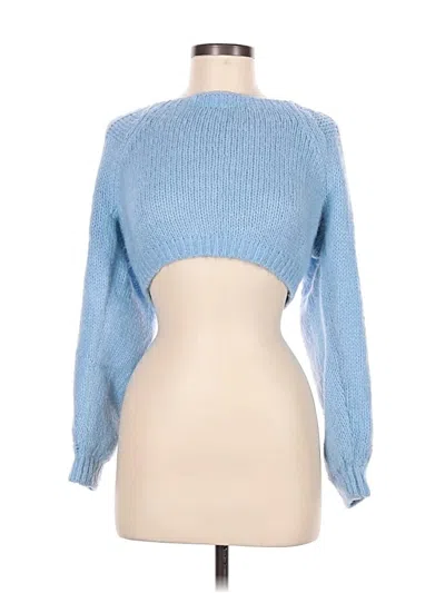 Pre-owned Altar'd State Pullover Sweater In Blue