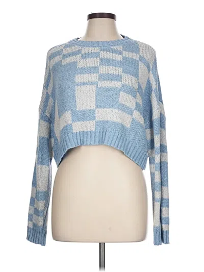 Pre-owned Altar'd State Pullover Sweater In Blue