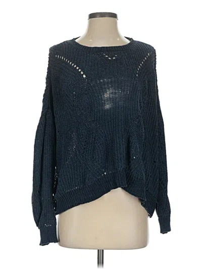 Pre-owned Altar'd State Pullover Sweater In Blue