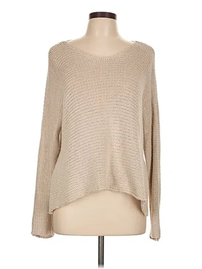 Pre-owned Altar'd State Pullover Sweater In Brown