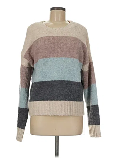 Pre-owned Altar'd State Pullover Sweater In Brown