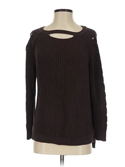 Pre-owned Altar'd State Pullover Sweater In Brown