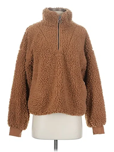 Pre-owned Altar'd State Pullover Sweater In Brown