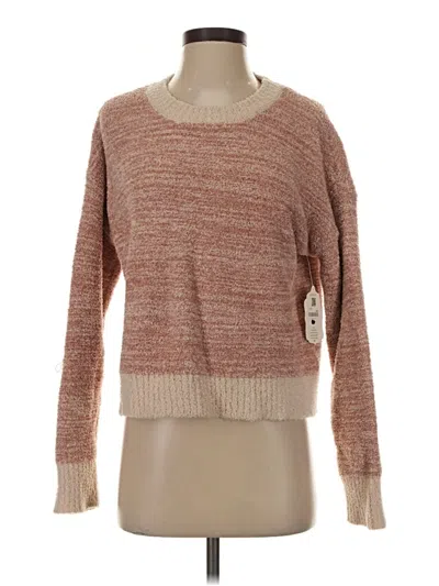 Pre-owned Altar'd State Pullover Sweater In Brown