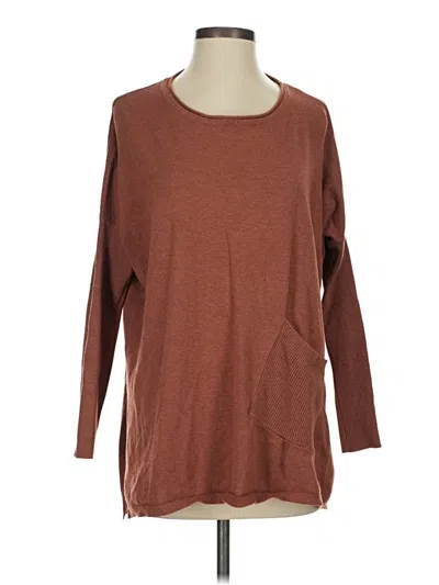Pre-owned Altar'd State Pullover Sweater In Brown
