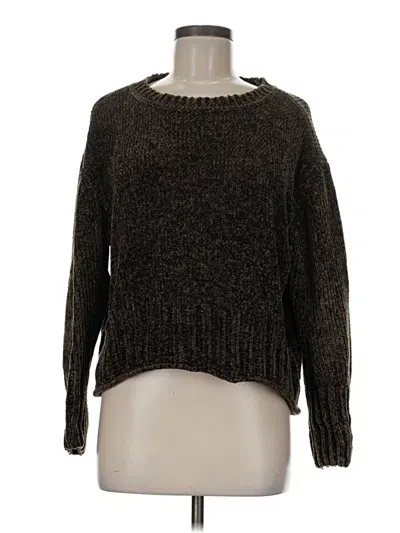 Pre-owned Altar'd State Pullover Sweater In Brown
